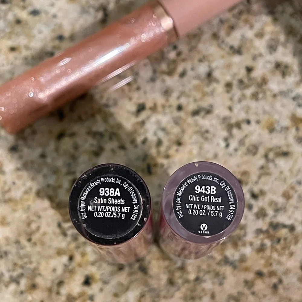 Wet n Wild Essence L.A. Colors Pink Nude Lipgloss Lip Gloss Bundle Lot of 4